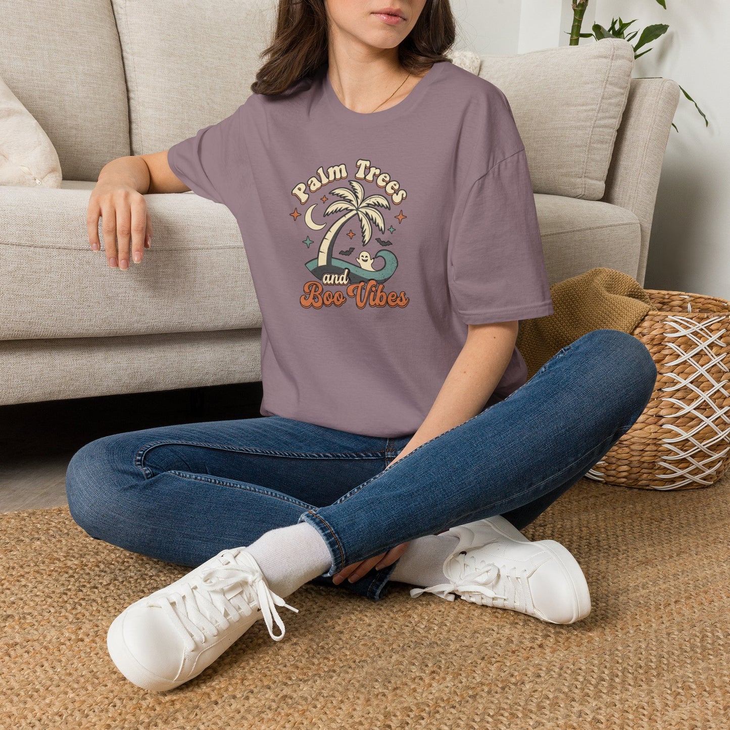 PALM TREE BOO TEE