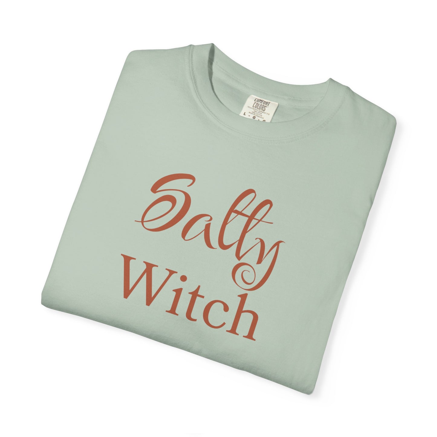 Salty Witch Comfort Colors® Coastal Fall T-Shirt – Premium Boutique Halloween Tee