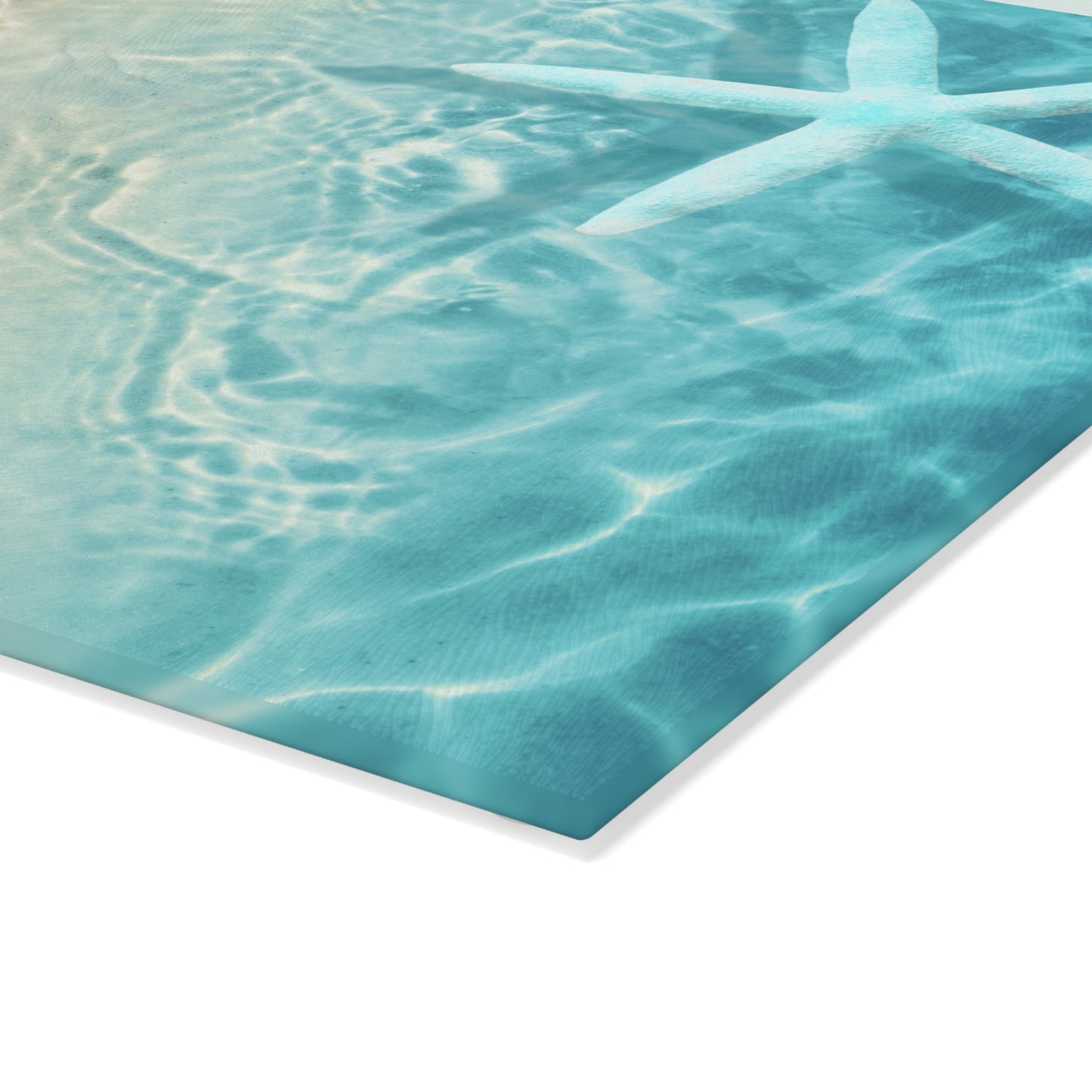 Beach Glass Cutting Board – “Life Is Better at the Beach”