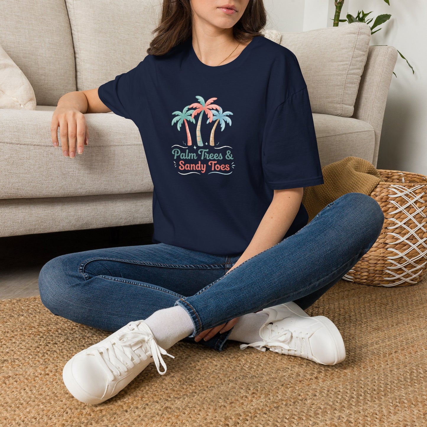 PALM TREES & SANDY TOES TEE