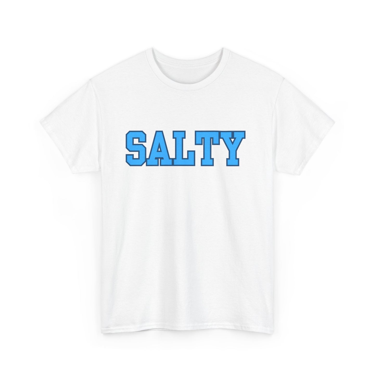 SALTY printed t-shirt for coastal and casual wear