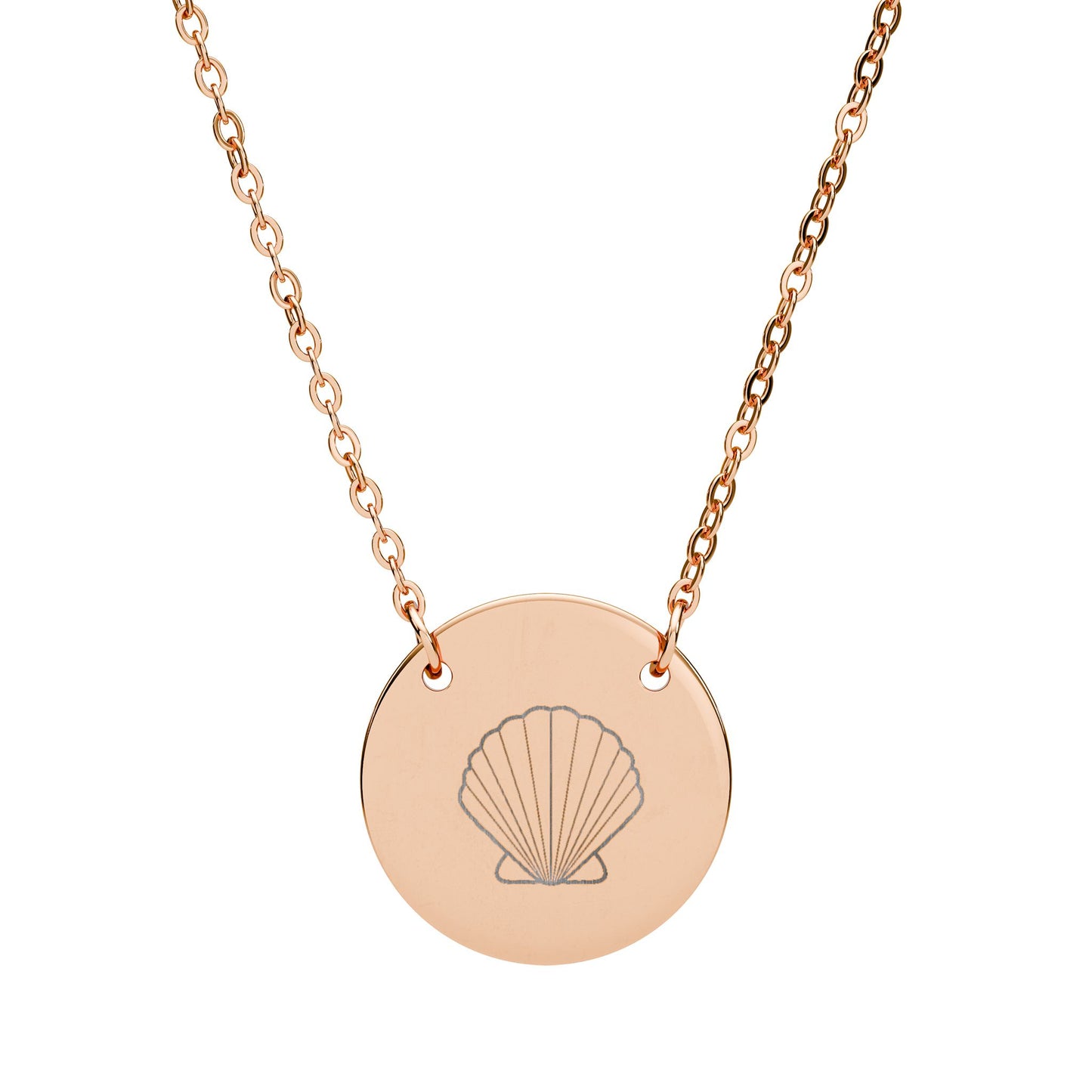 COASTAL SCALLOP NECKLACE
