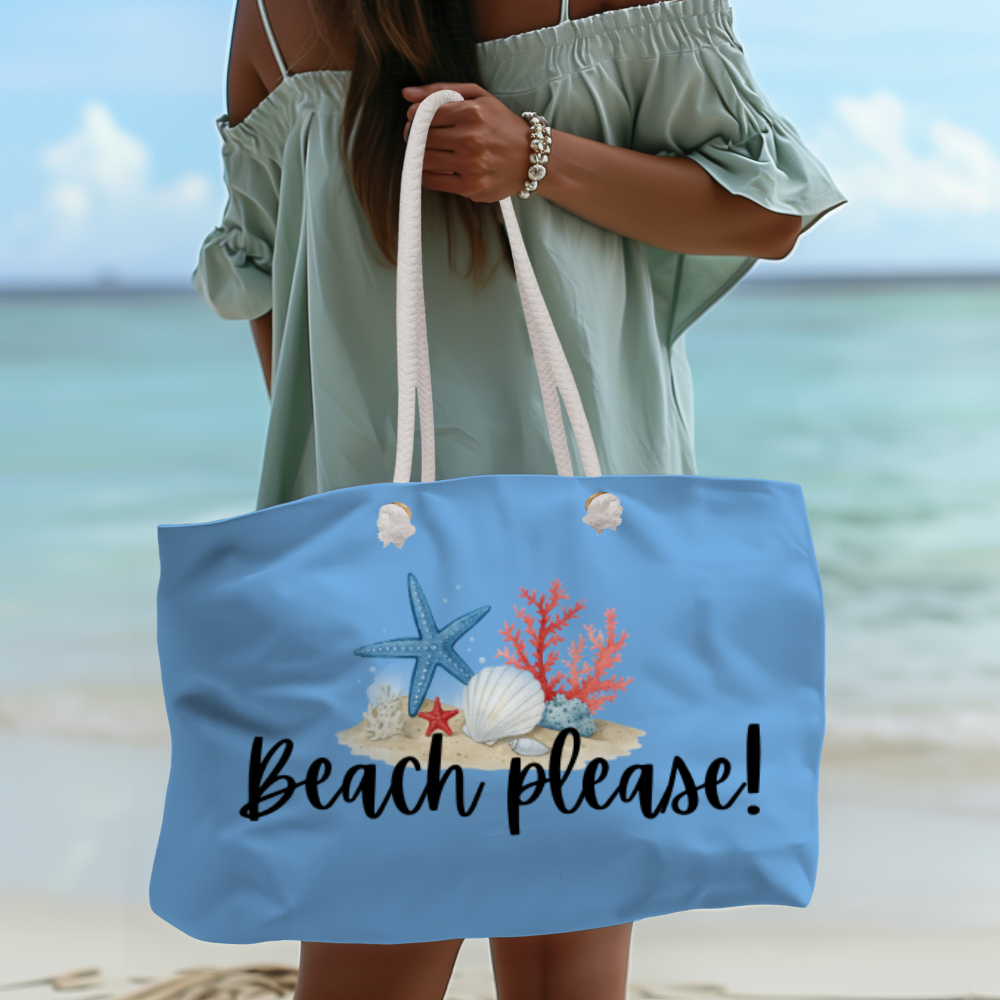 BEACH PLEASE TOTE