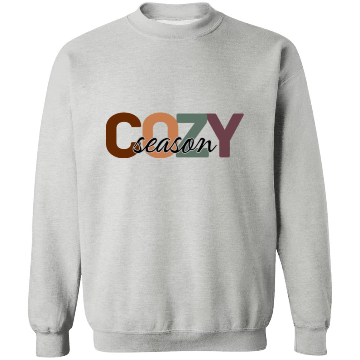 Stylish autumn outfit with cozy season crewneck