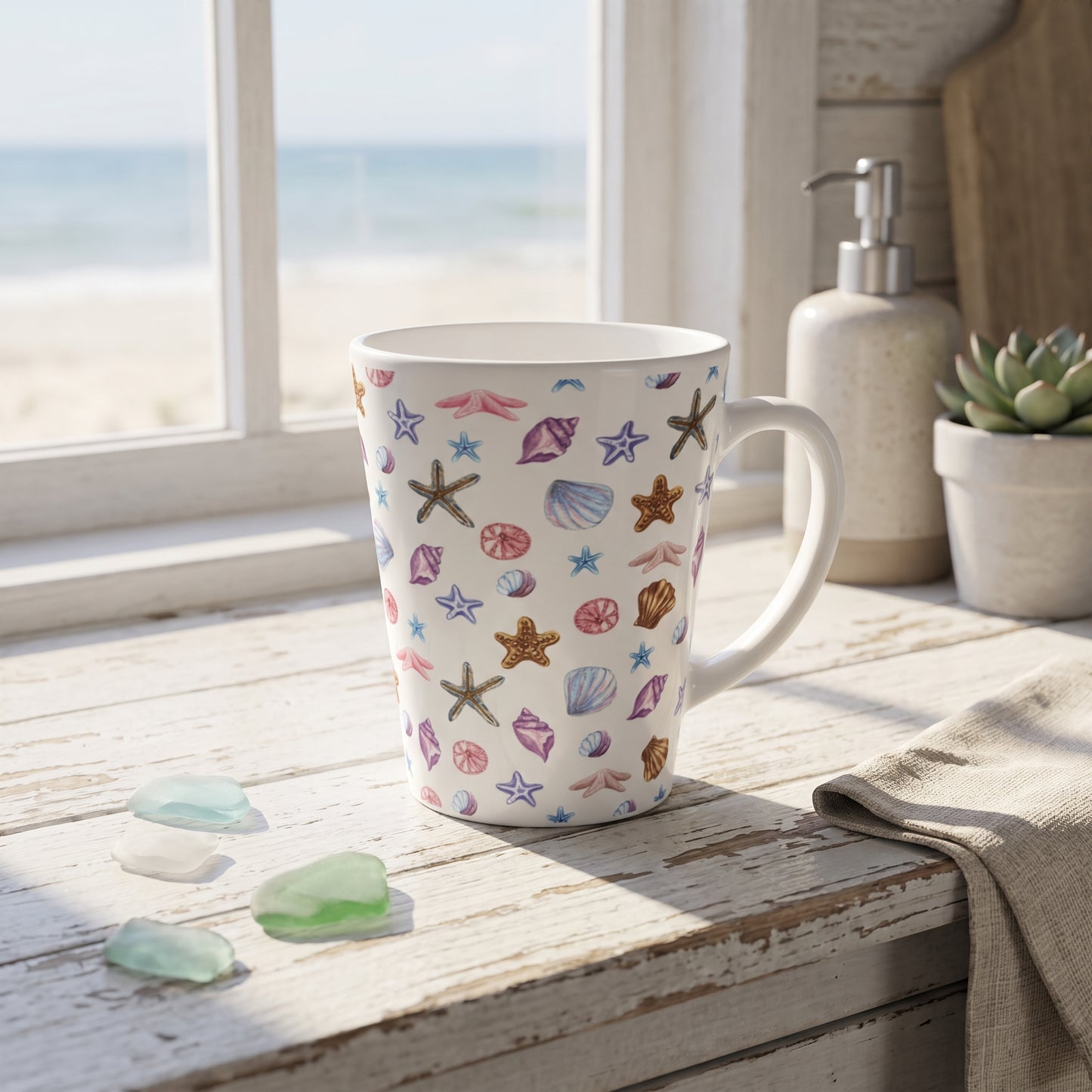 SEA LIFE LATTE MUG