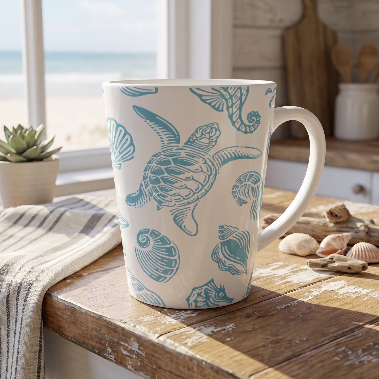 COASTAL LATTE MUG