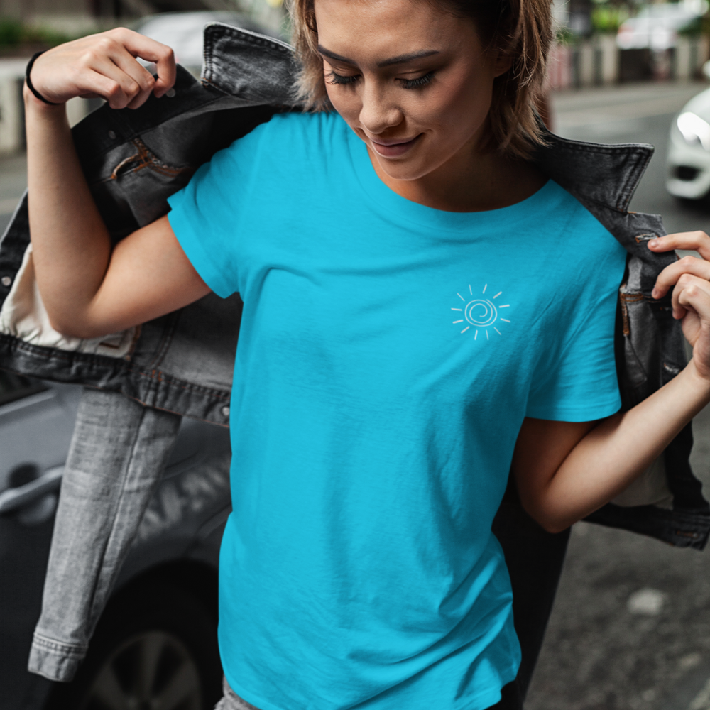 Boho Sun Unisex Tee – Premium Cotton Summer Vibe Shir