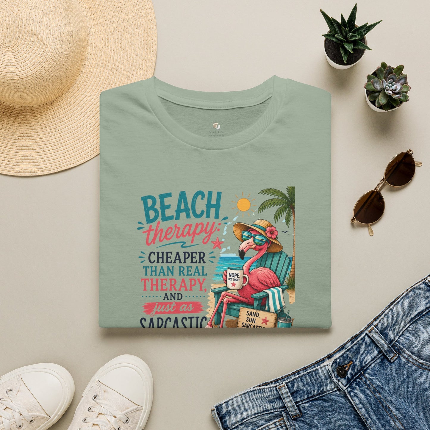 BEACH THERAPY TEE