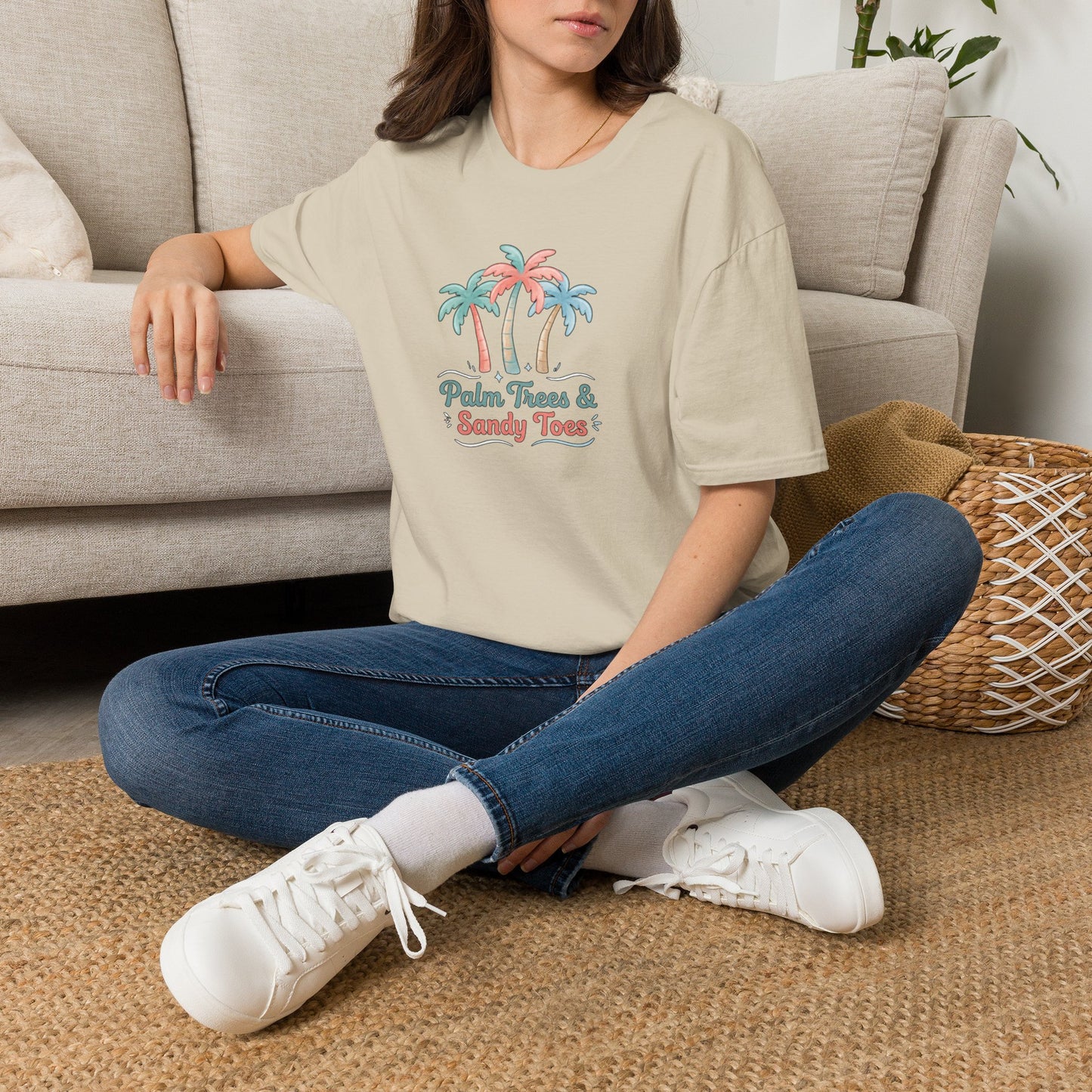PALM TREES & SANDY TOES TEE