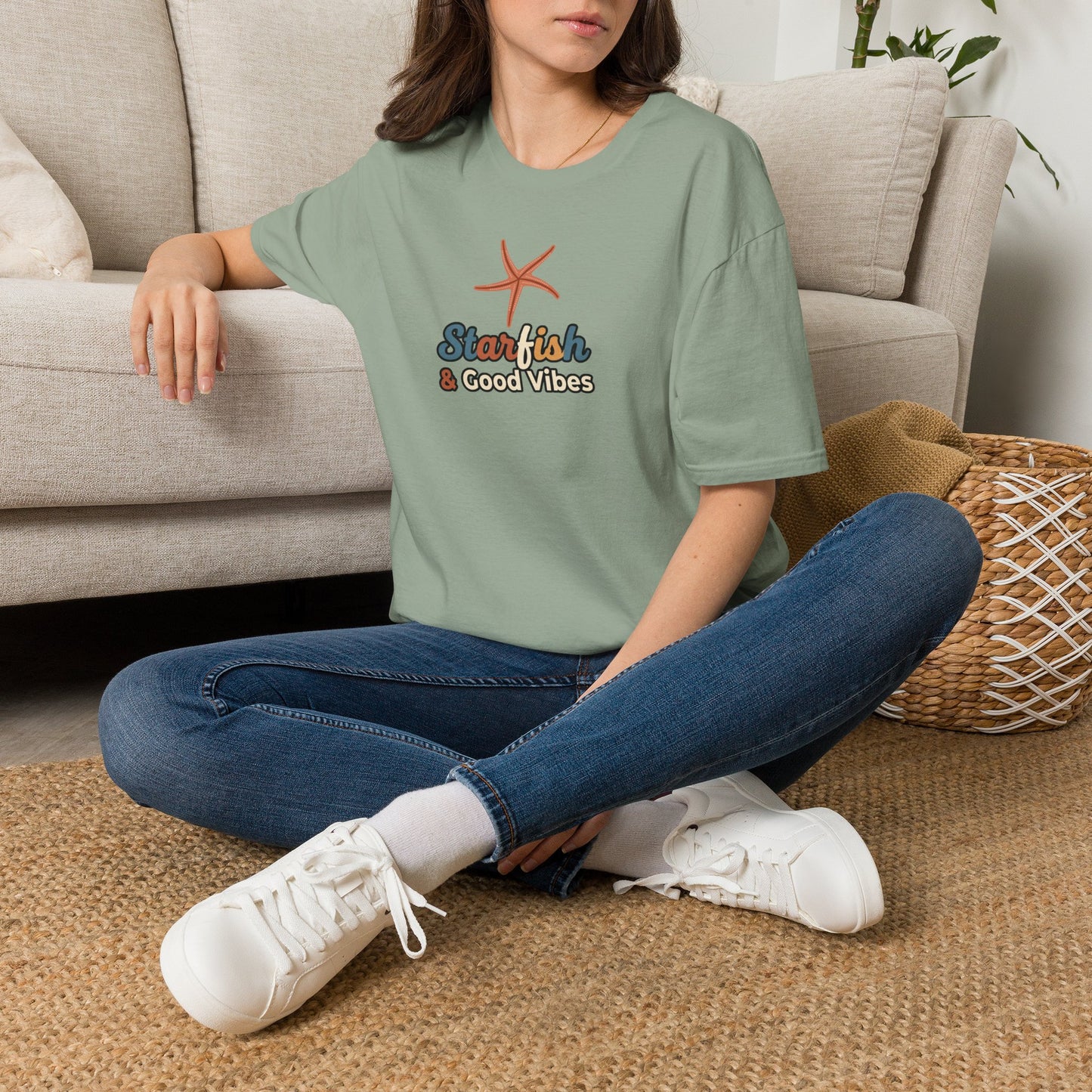 STARFISH & GOOD VIBES TEE