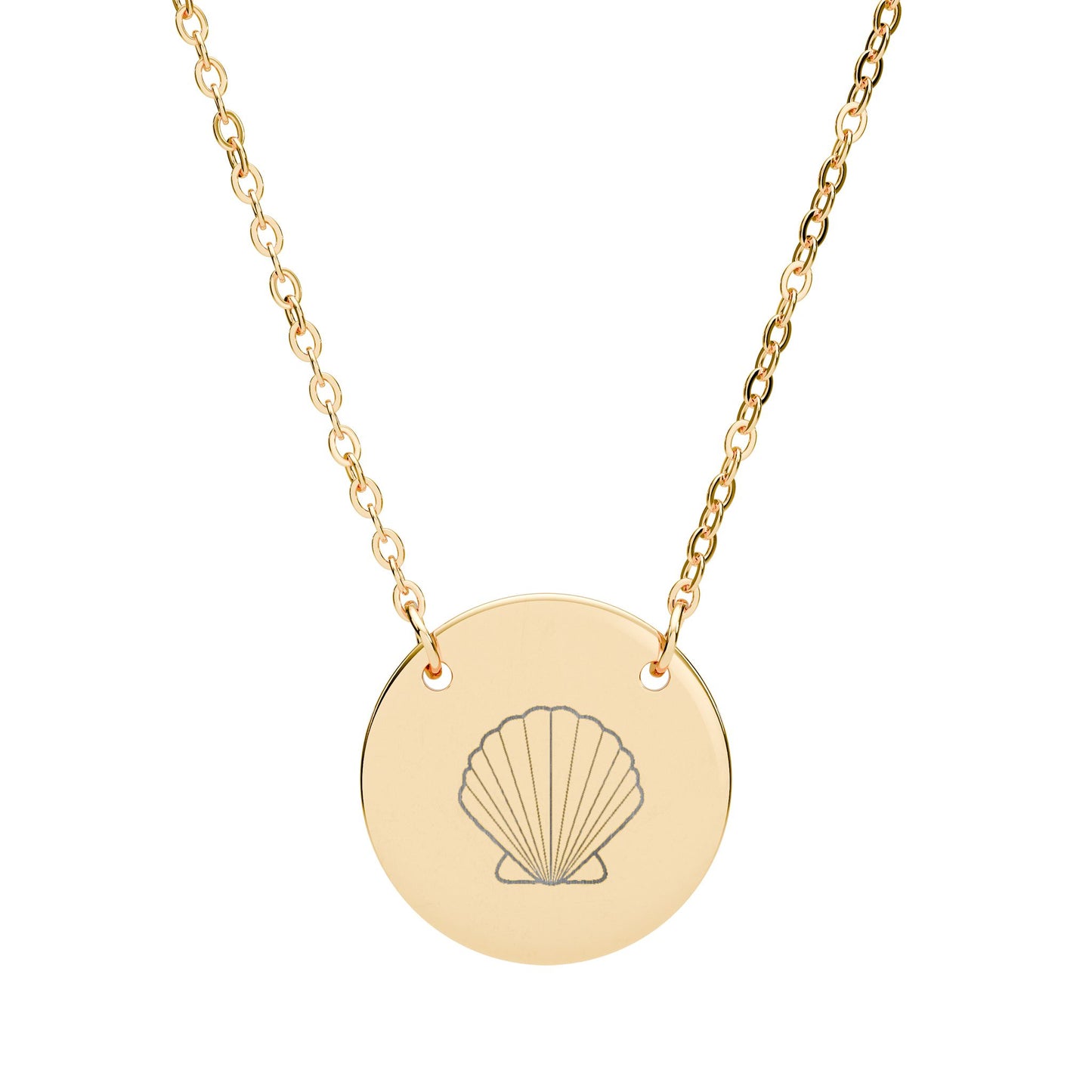 COASTAL SCALLOP NECKLACE