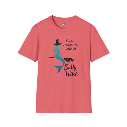 I’ll Always Be a Salty Witch T-Shirt | Coastal Halloween Mermaid Te