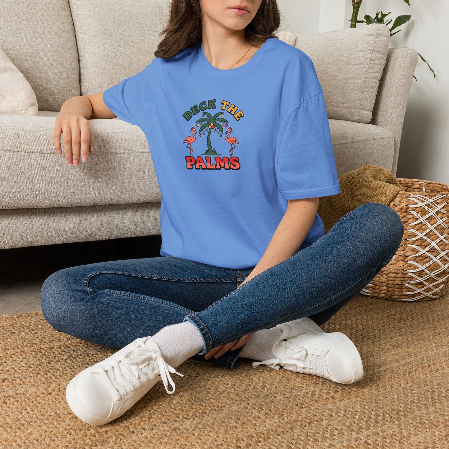 DECK THE PALMS TEE