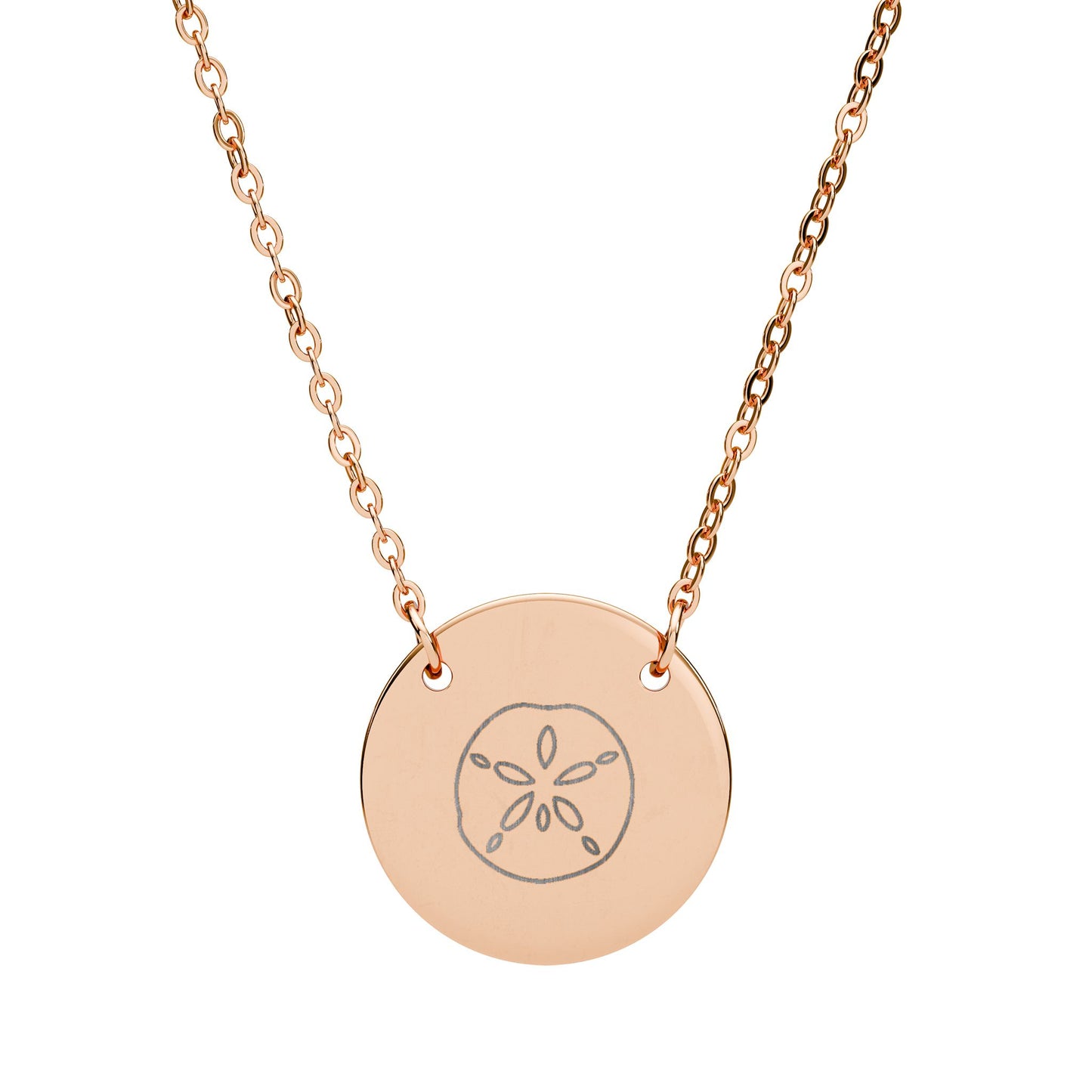COASTAL SAND DOLLAR NECKLACE
