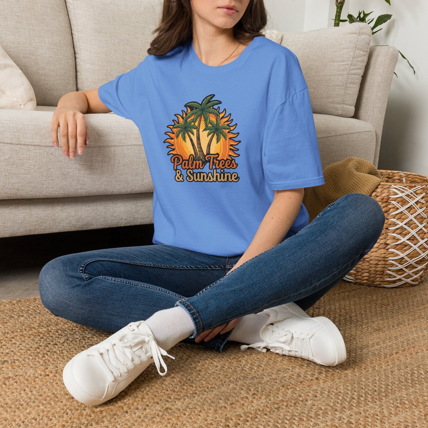 PALM TREES & SUNSHINE TEE