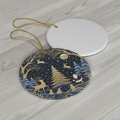 Christmas| Enchanting Christmas Ceramic Ornament