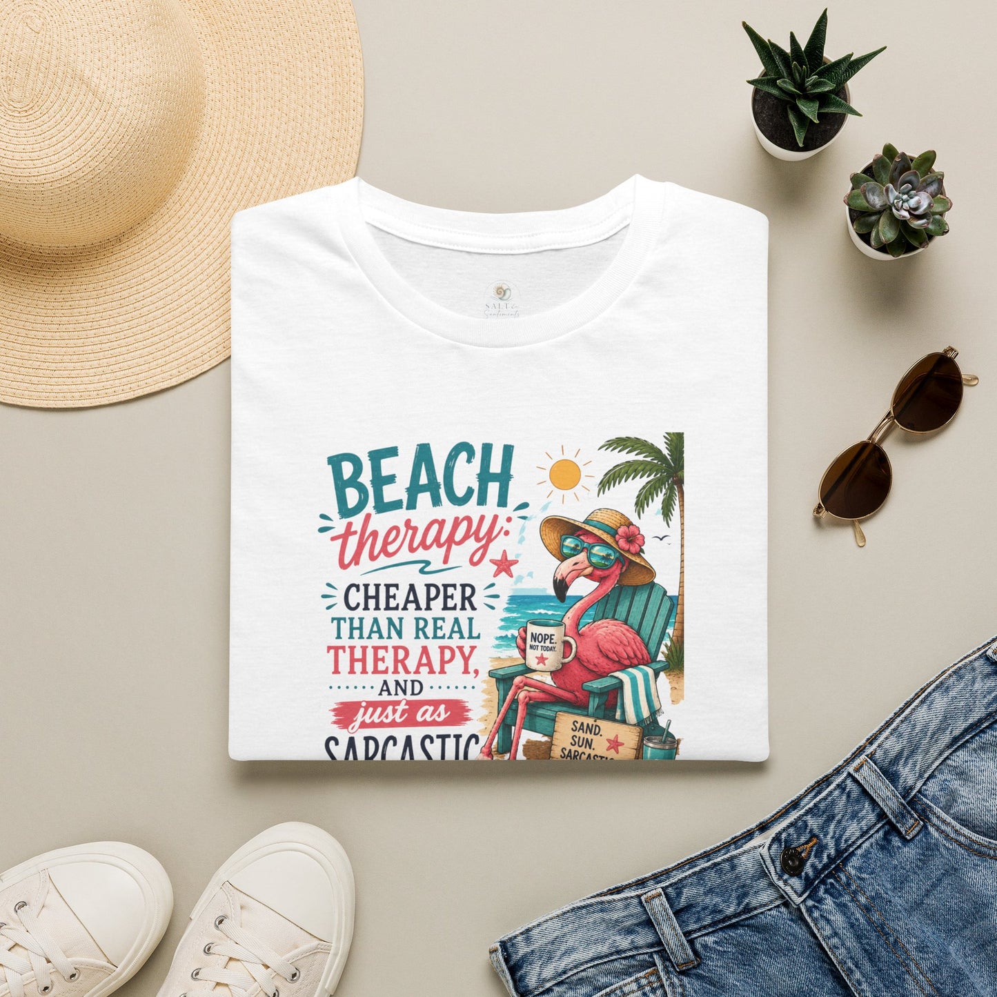 BEACH THERAPY TEE