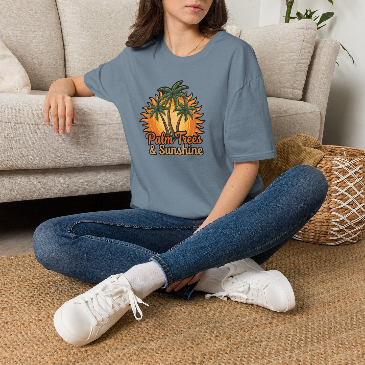PALM TREES & SUNSHINE TEE