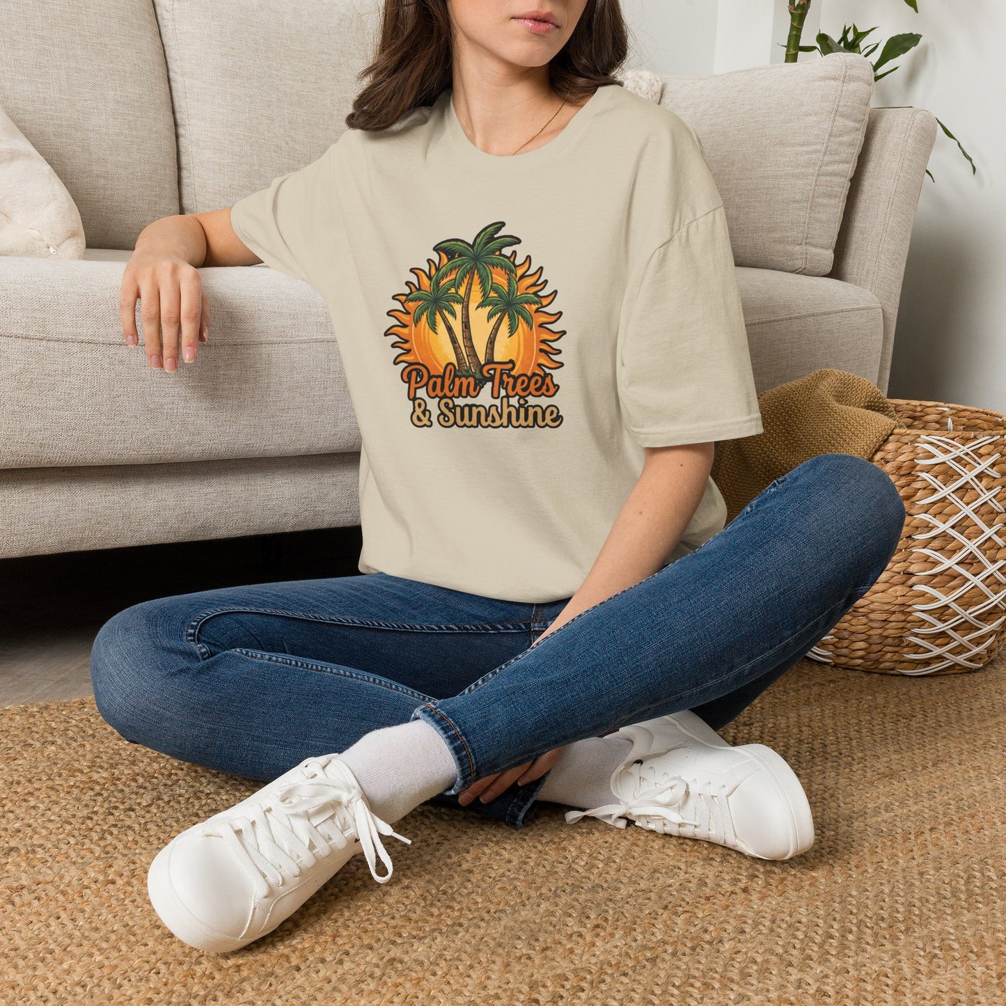 PALM TREES & SUNSHINE TEE
