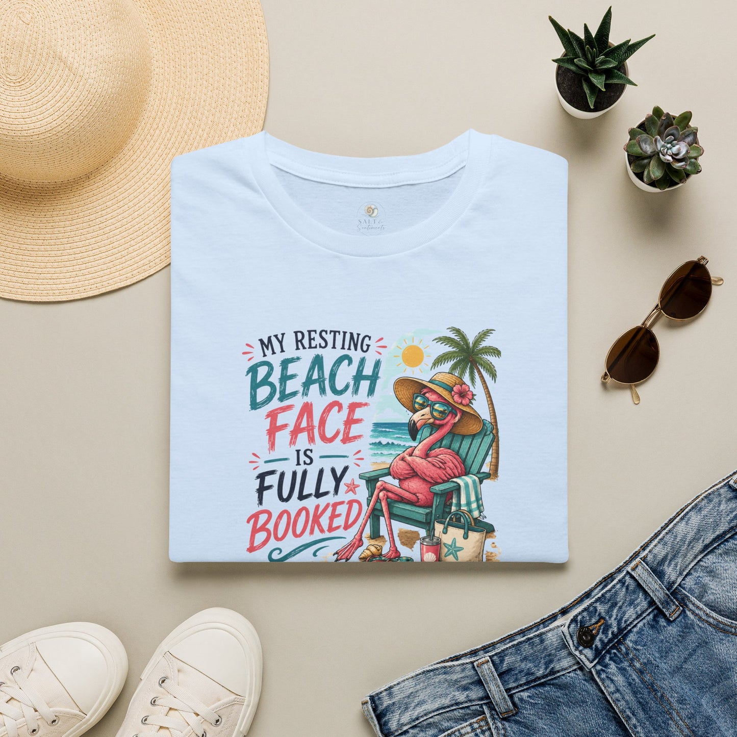 BEACH FACE TEE