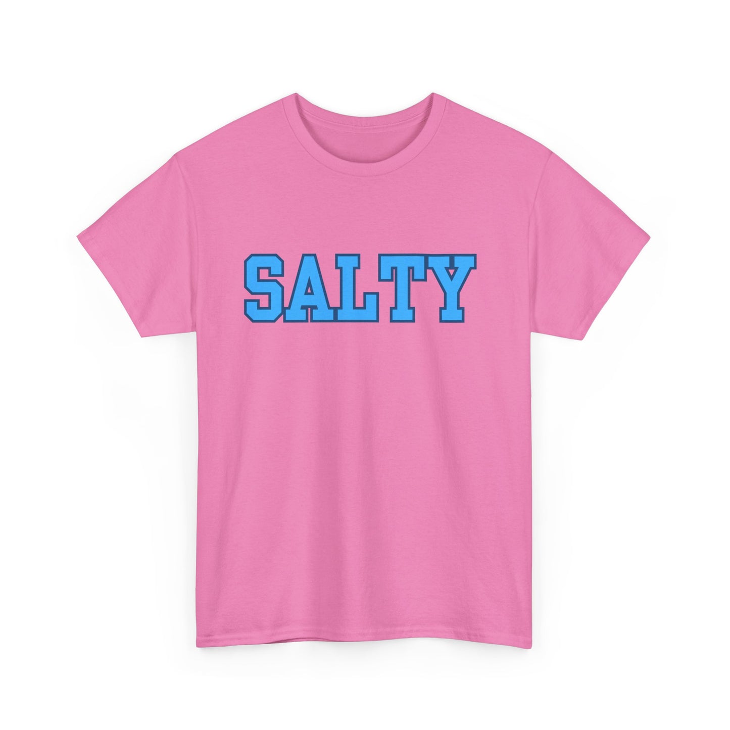 SALTY graphic shirt made from ethically sourced cotton


