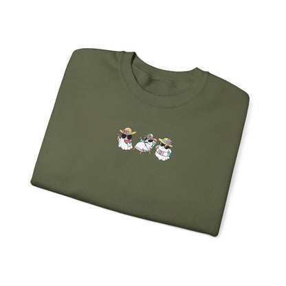 Beach Ghosts Sweatshirt – Cute Coastal Halloween Vibes