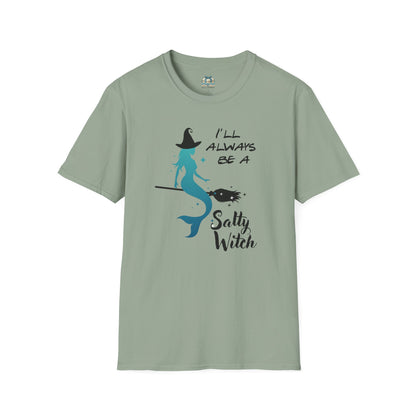 I’ll Always Be a Salty Witch T-Shirt | Coastal Halloween Mermaid Te