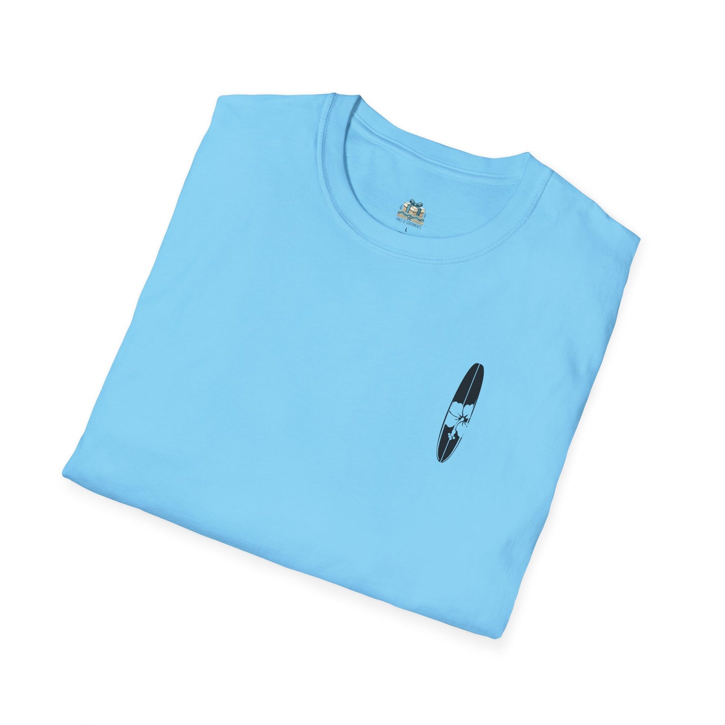 Minimalist Surfboard  Tee