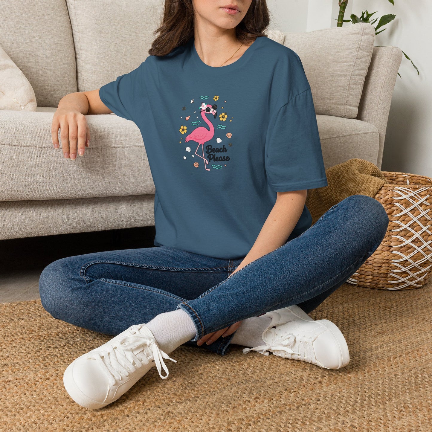 FLAMINGO BEACH PLEASE TEE