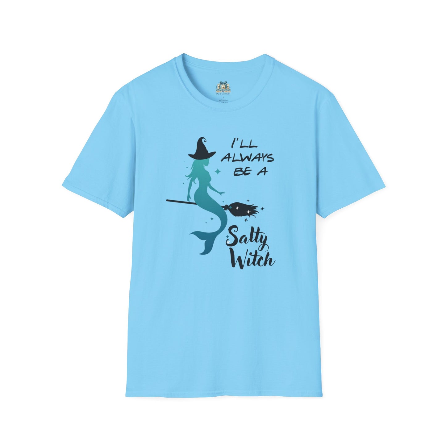 I’ll Always Be a Salty Witch T-Shirt | Coastal Halloween Mermaid Te