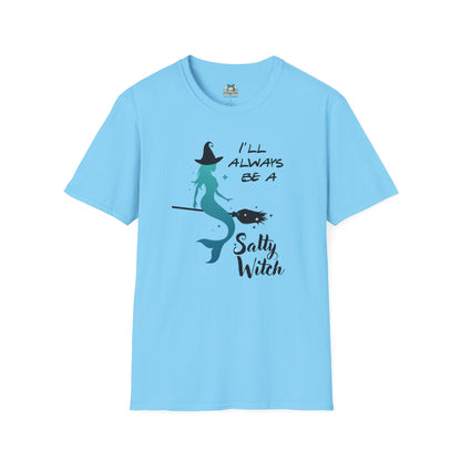 I’ll Always Be a Salty Witch T-Shirt | Coastal Halloween Mermaid Te