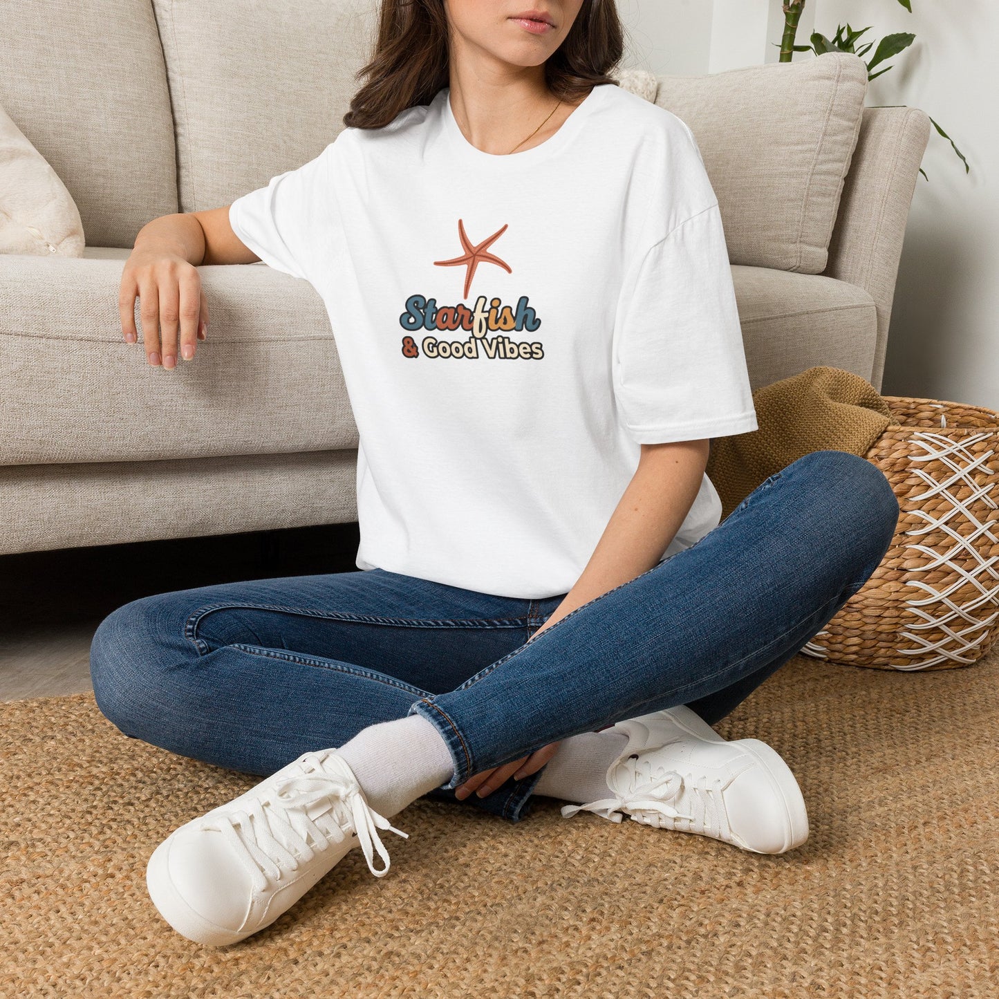 STARFISH & GOOD VIBES TEE