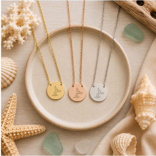 COASTAL MERMAID NECKLACE
