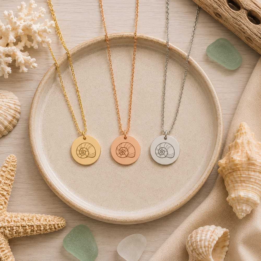 COASTAL NAUTILUS NECKLACE