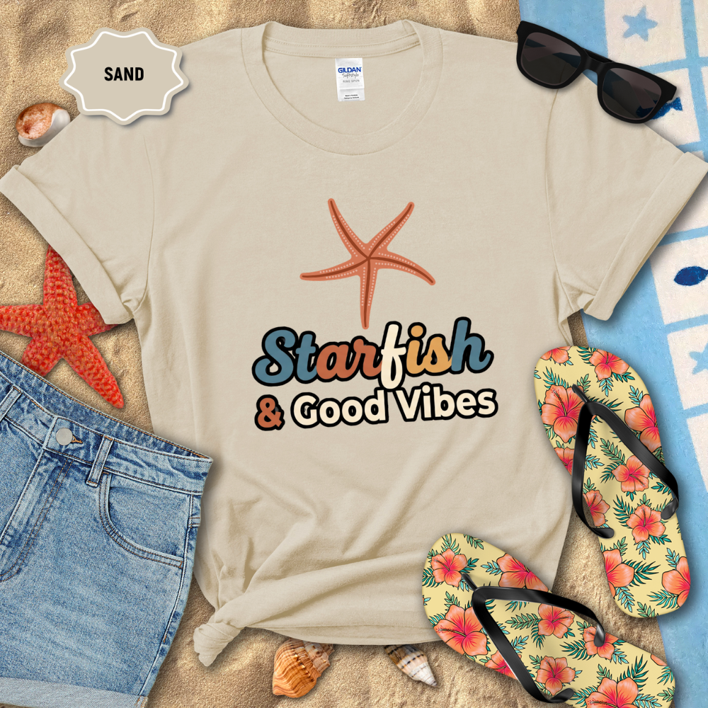 STARFISH & GOOD VIBES TEE