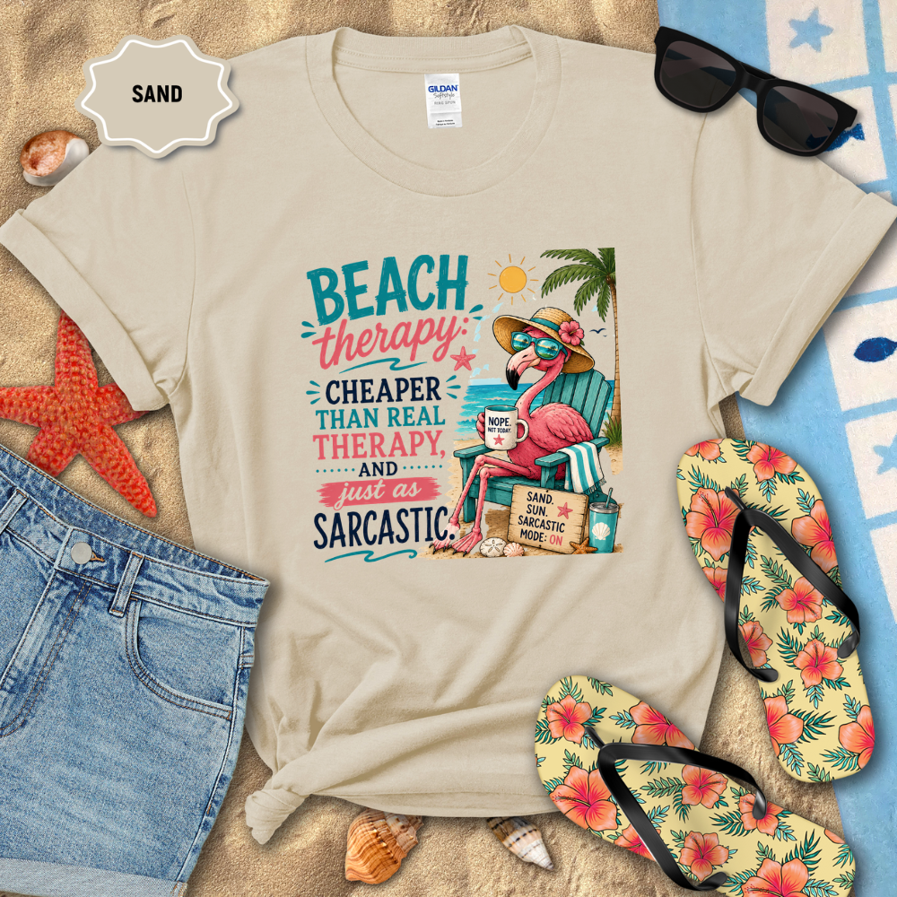 BEACH THERAPY TEE