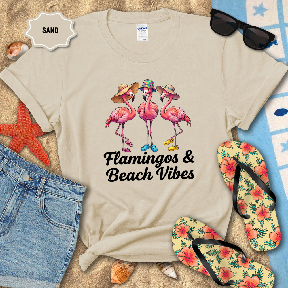 FLAMINGOS & BEACH VIBES TEES