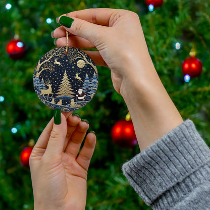 Christmas| Enchanting Christmas Ceramic Ornament