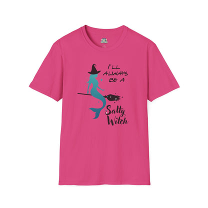 I’ll Always Be a Salty Witch T-Shirt | Coastal Halloween Mermaid Te