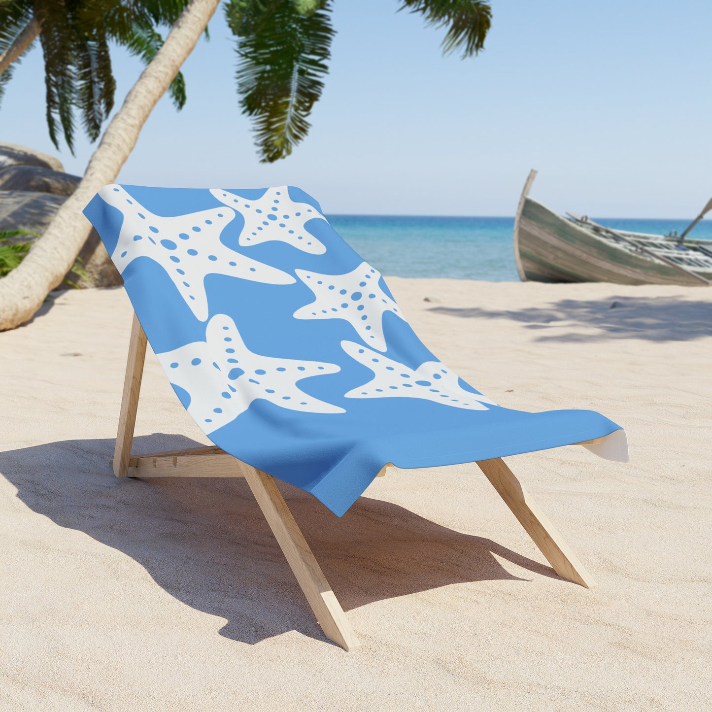 BLUE STARFISH LUXURY TOWEL