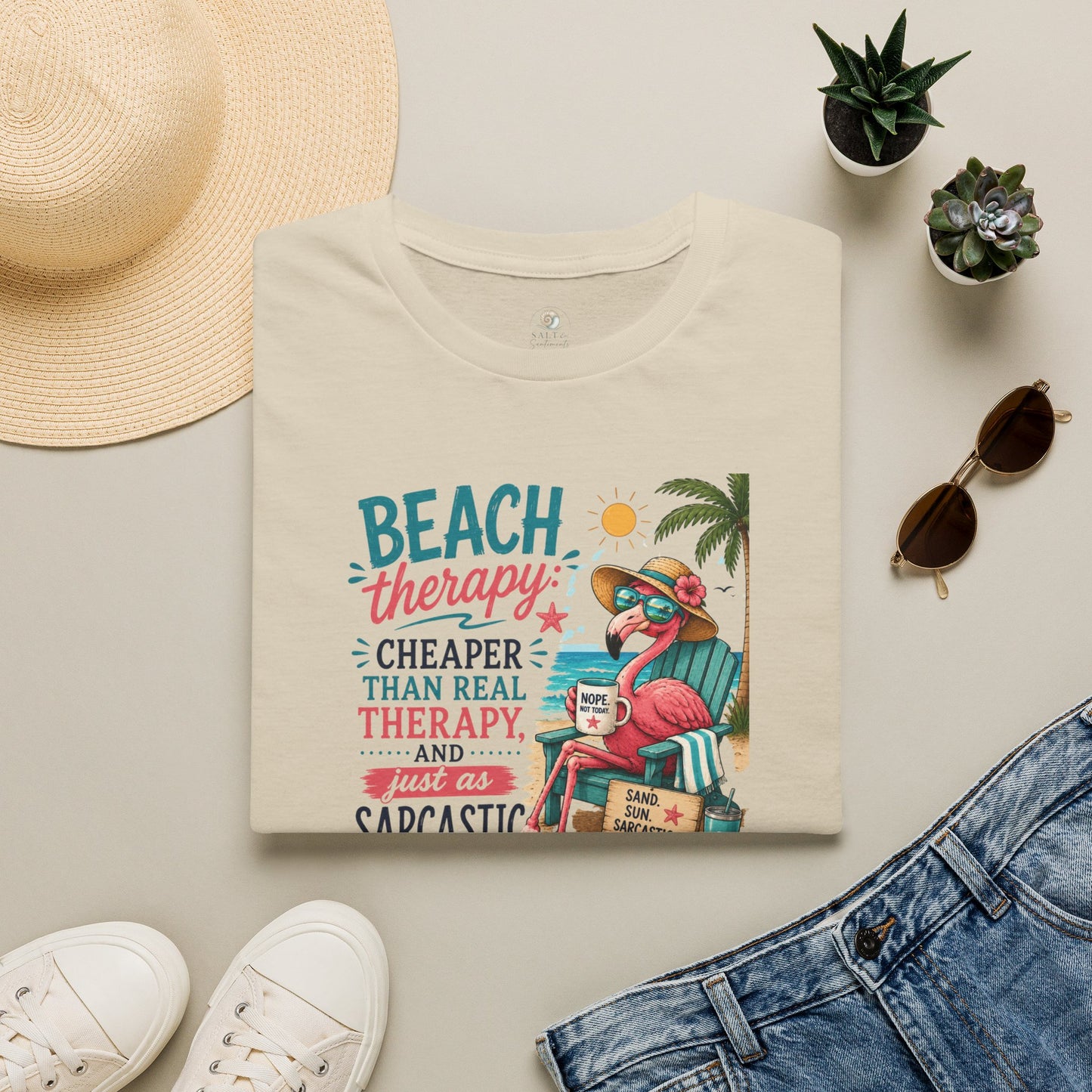 BEACH THERAPY TEE