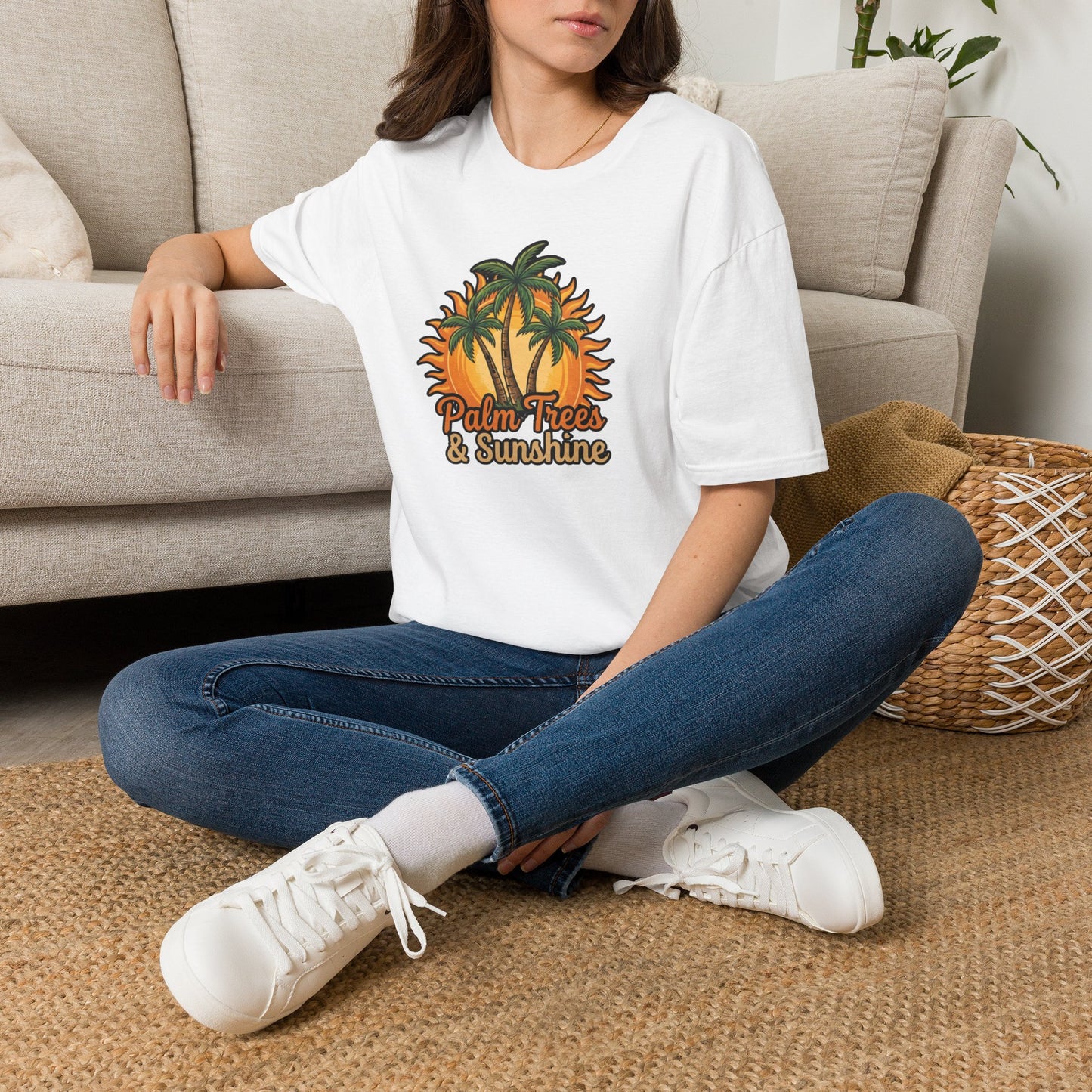 PALM TREES & SUNSHINE TEE