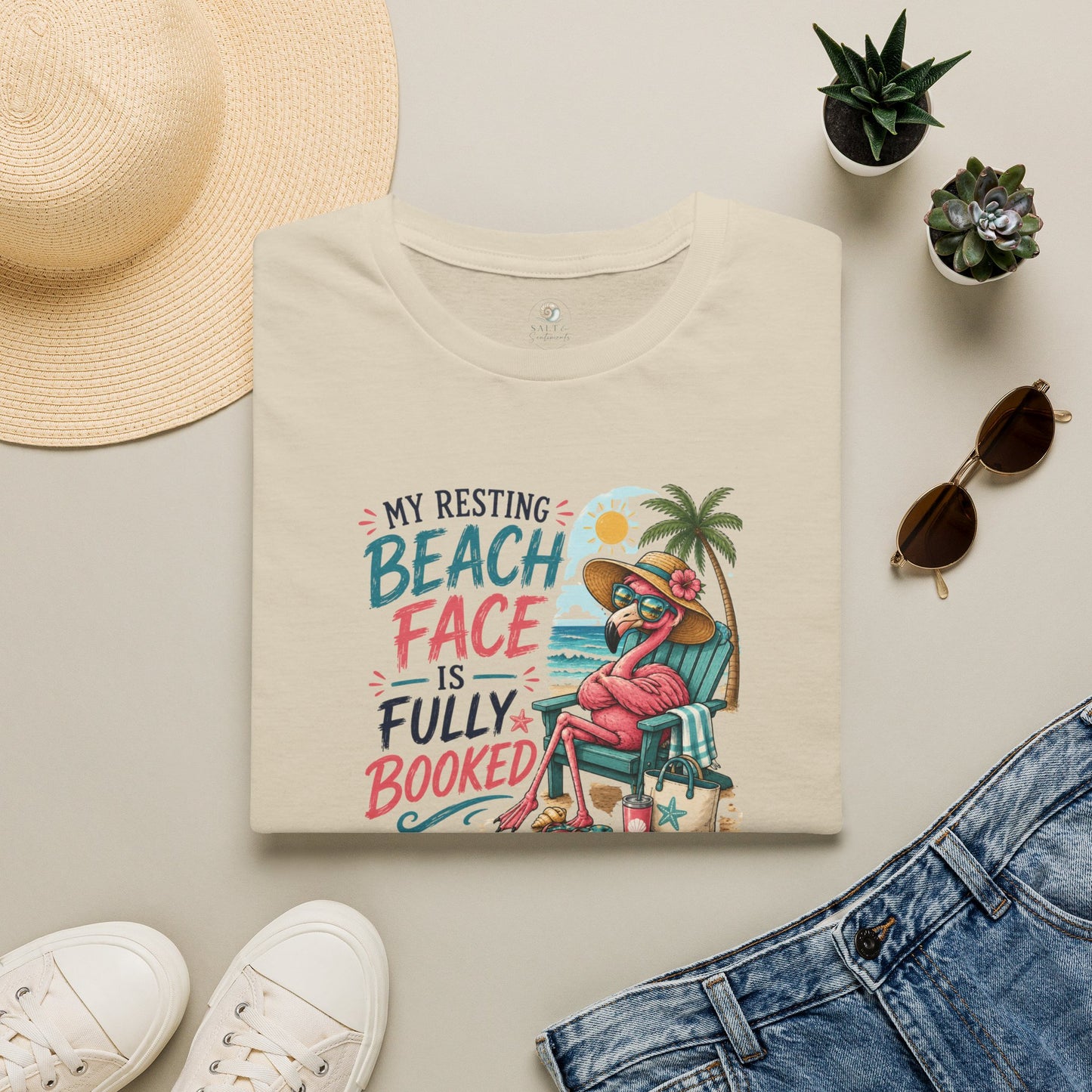 BEACH FACE TEE
