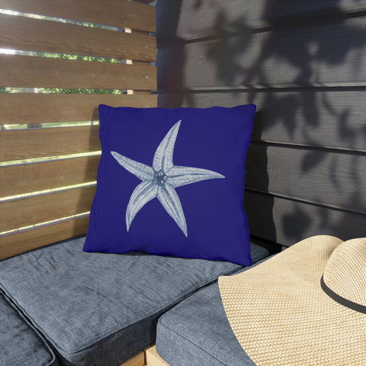 OUTDOOR PILLOWS:  STARFISH DESIGN