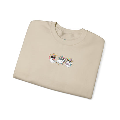 Beach Ghosts Sweatshirt – Cute Coastal Halloween Vibes