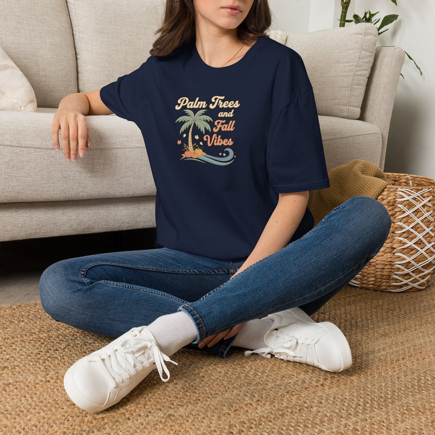 PALM TREES & FALL VIBES TEE