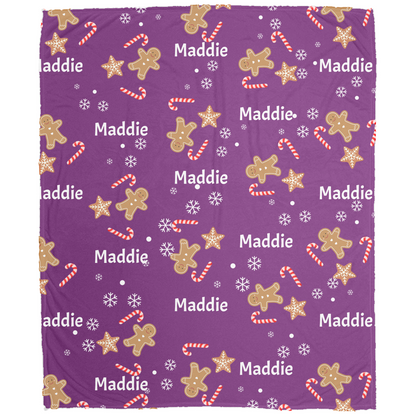 Christmas| Personalized Christmas Name Blanket