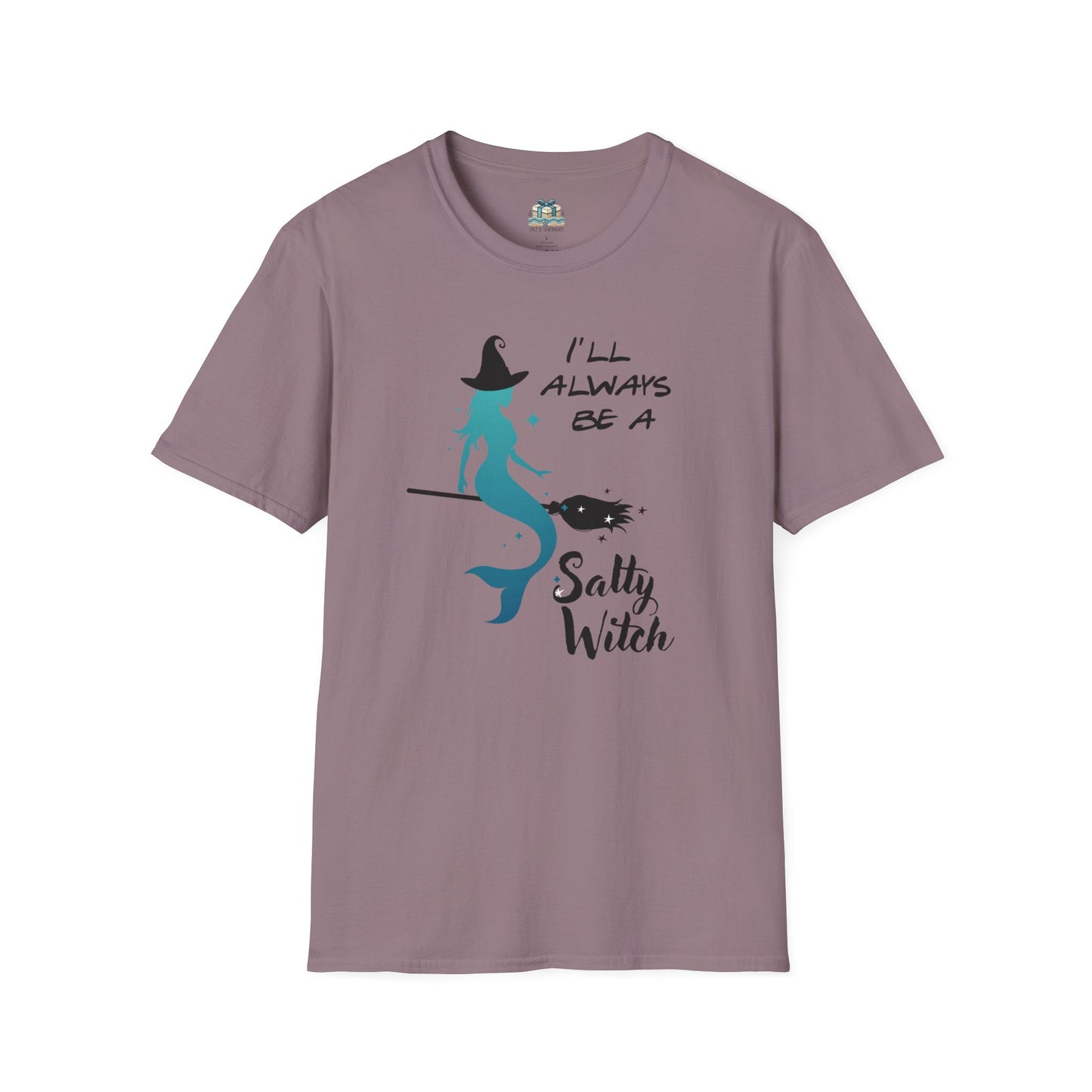 I’ll Always Be a Salty Witch T-Shirt | Coastal Halloween Mermaid Te