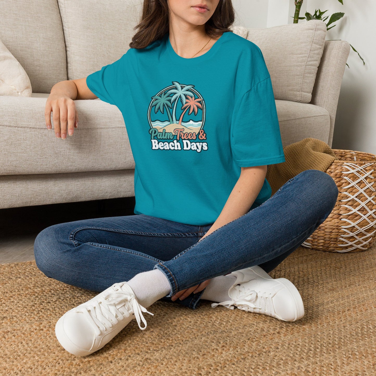 PALM TREES & GOOD VIBES TEE