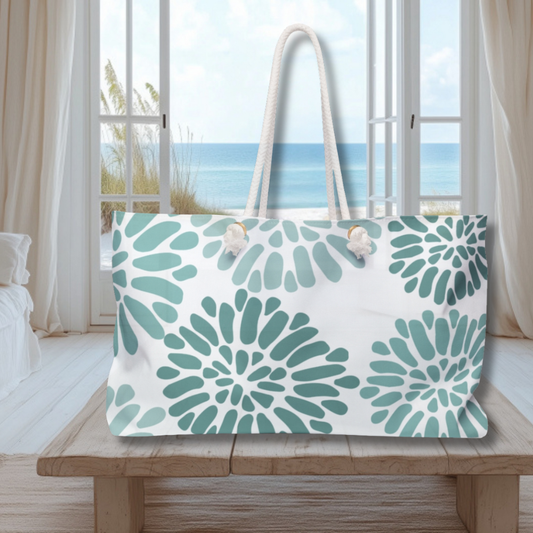 SEAFOAM BEACH BAG